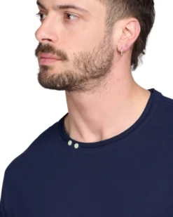 TSHIRT MANICA LUNGA GIROCOLLO 3 BOTTONI
