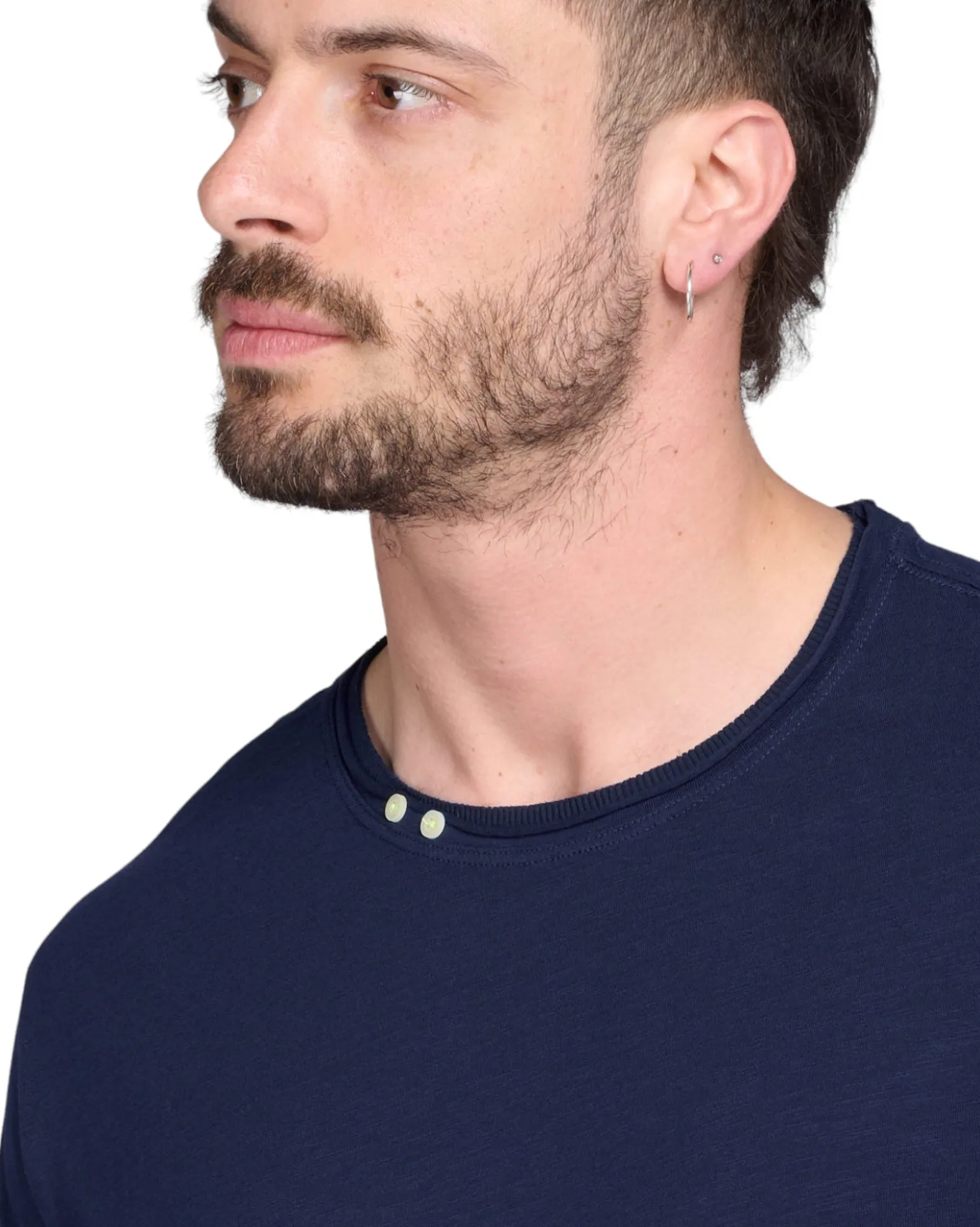 TSHIRT MANICA LUNGA GIROCOLLO 3 BOTTONI