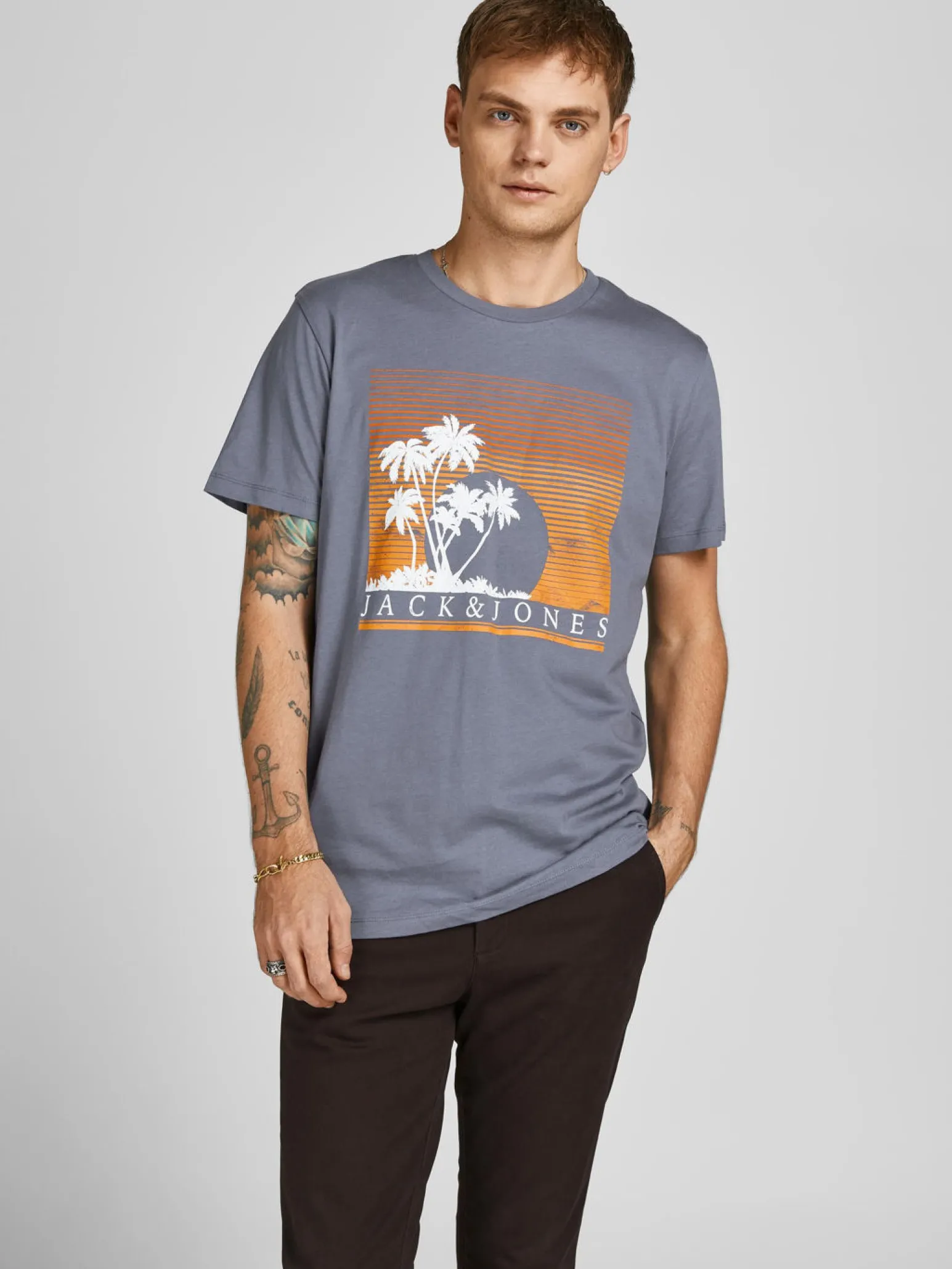 TSHIRT MEZZA MANICA JJPALM TEE