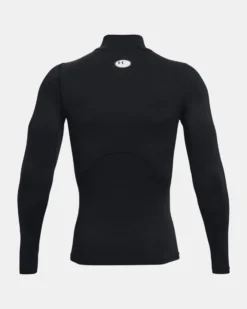 T-SHIRT ML HG ARMOUR COMP MOCK LS BLACK
