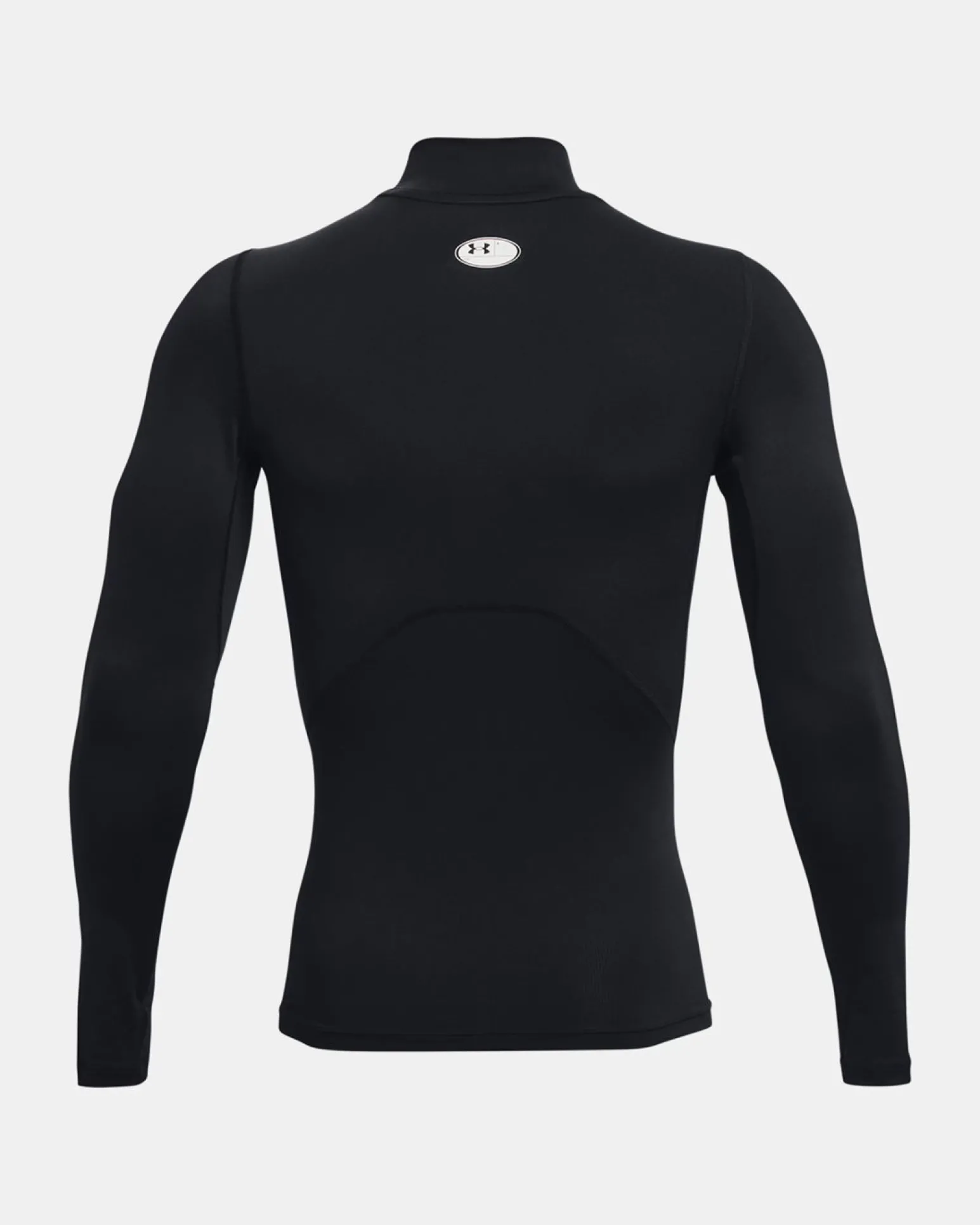 T-SHIRT ML HG ARMOUR COMP MOCK LS BLACK