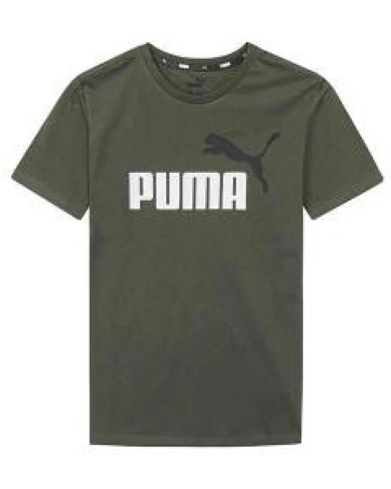 T-SHIRT MM ESS+ 2 COL LOGO TEE FOREST