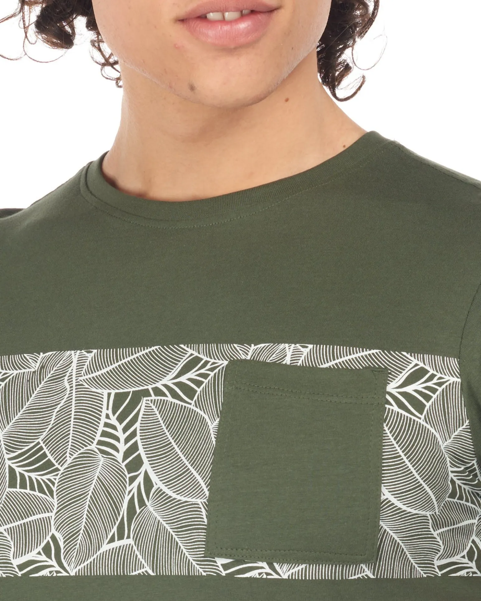T-SHIRT MM ISAIA MILITARY GREEN
