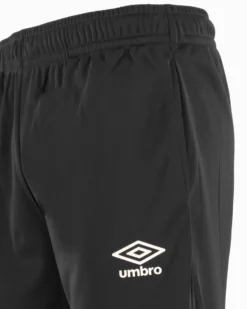 UMBRO - Tuta full zip nera acetata