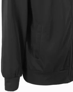 UMBRO - Tuta full zip nera acetata