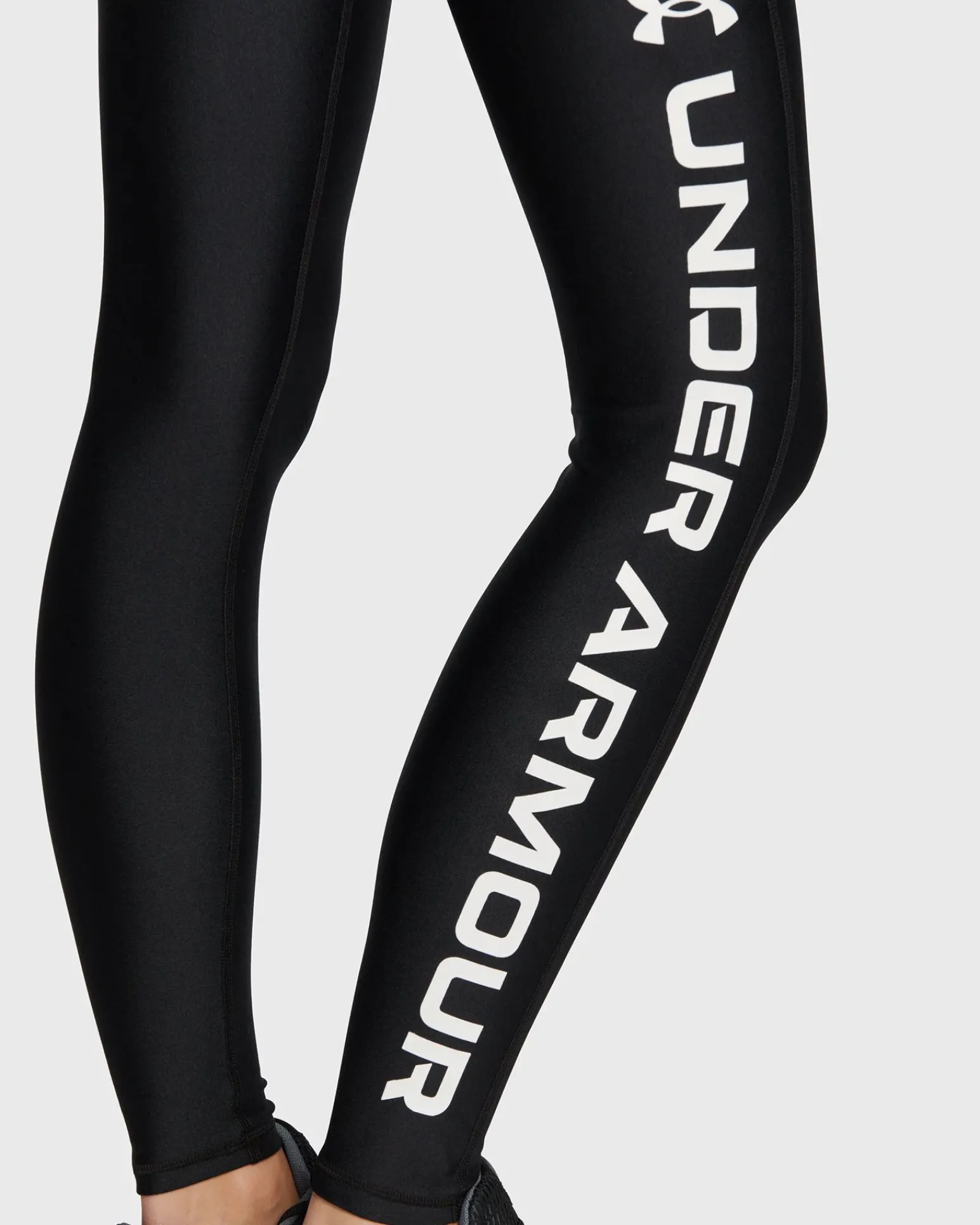 UNDER ARMOR - Leggins neri ultra aderenti in tessuto traspirante