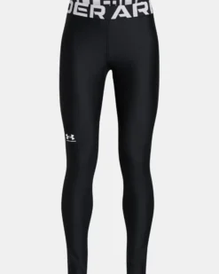 UNDER ARMOUR - LEGGINGS HG NERI DA RAGAZZA, 1390069_0001