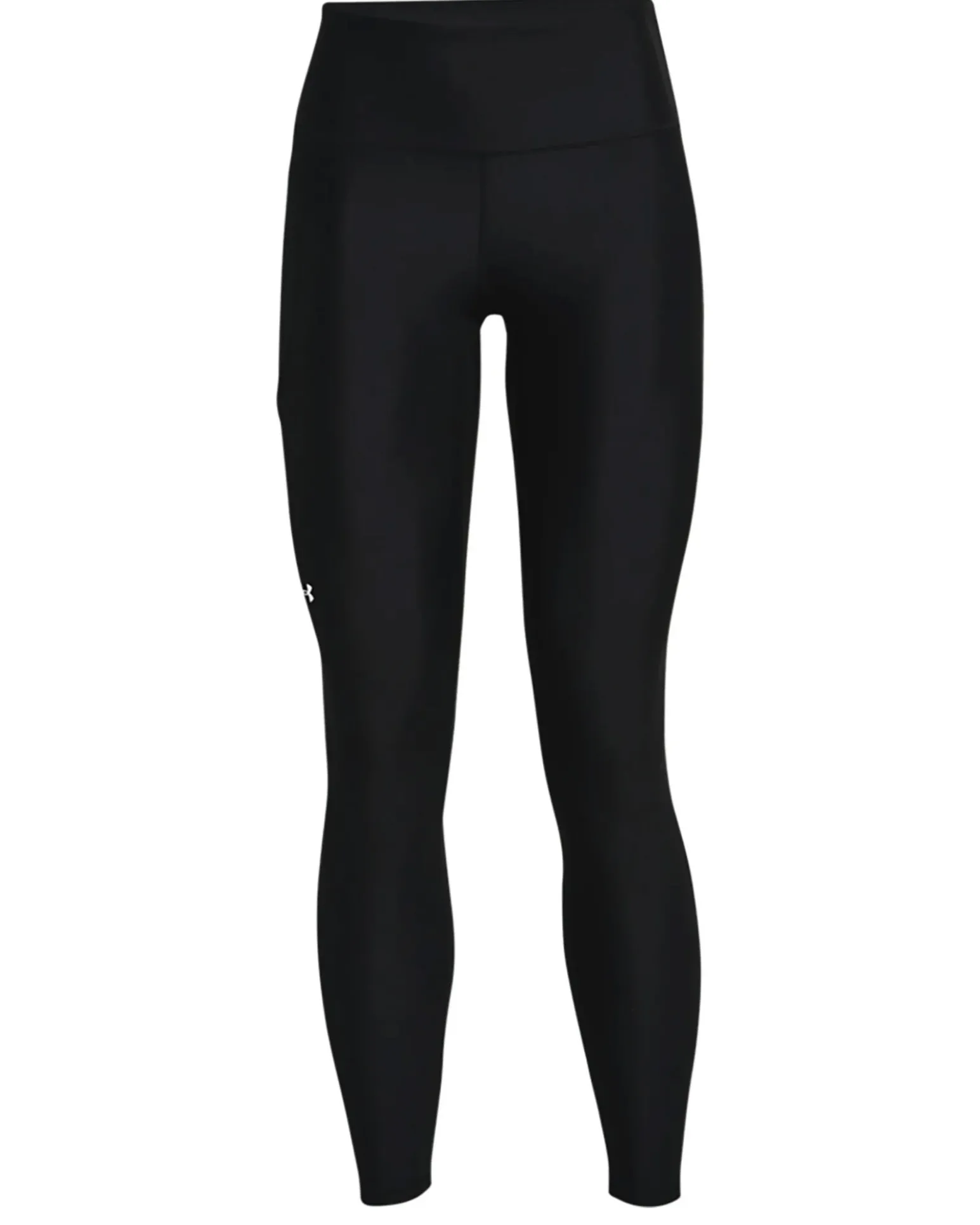 UNDER ARMOUR - Leggins neri ultra aderenti in tessuto traspirante a vita alta