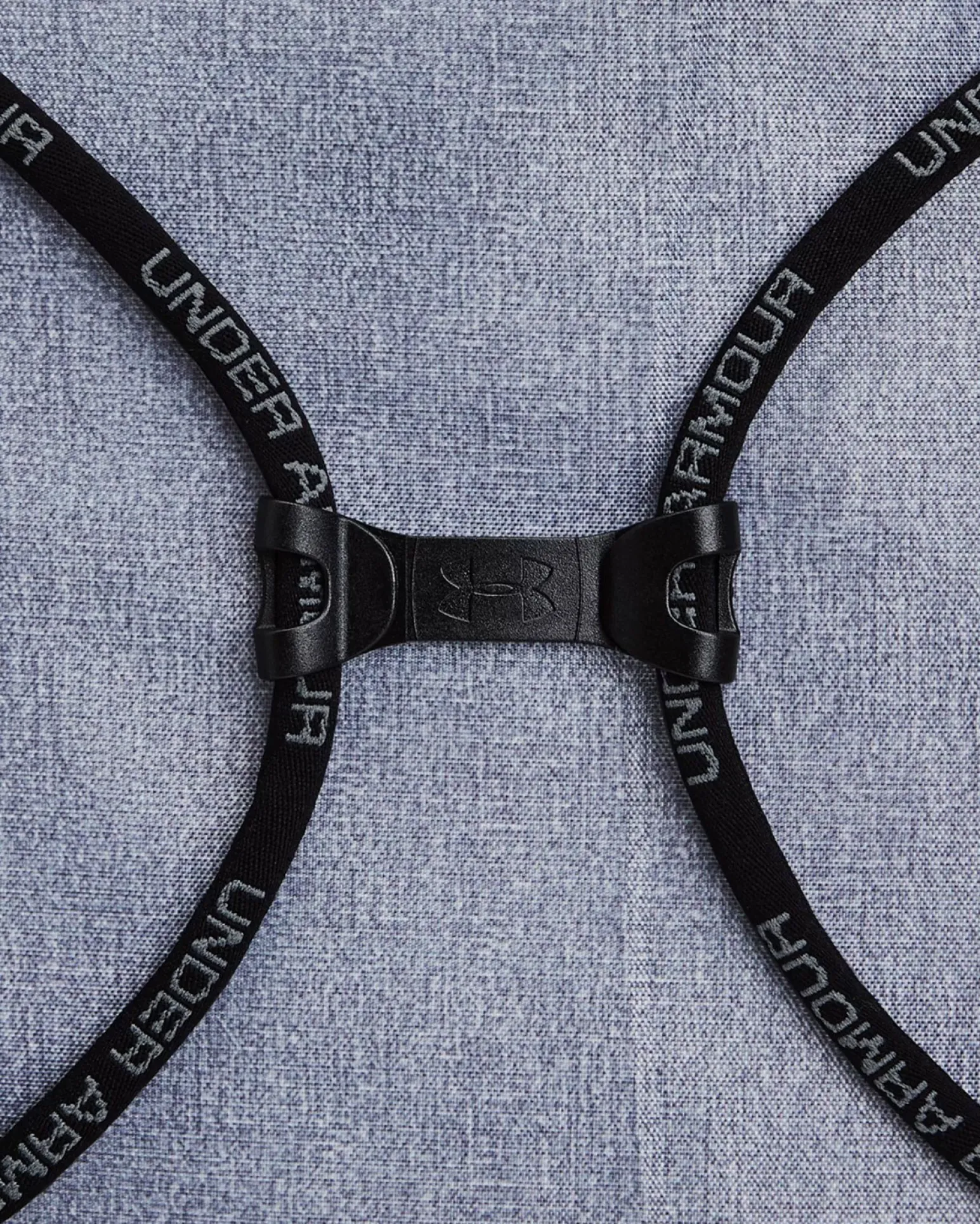 UNDER ARMOUR - Sacca zaino grigia idrorepellente con doppia tasca anteriore