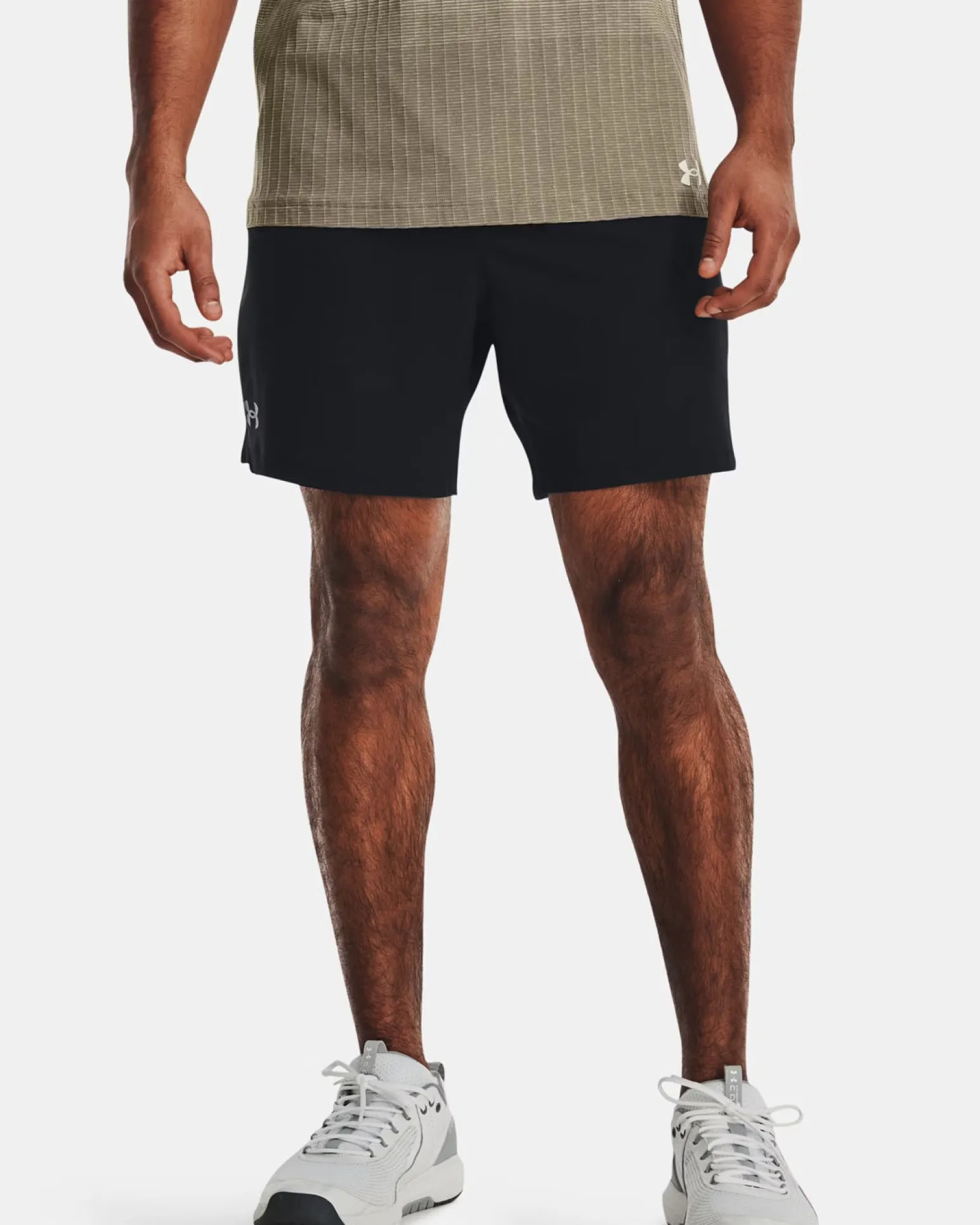 UNDER ARMOUR - SHORT VANISH WOVEN 6IN NERO DA UOMO, 11373718_0001