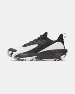 UNDER ARMOUR - SNEAKERS JUNIOR LOCKDOWN 8 GS  NERE E BIANCHE DAL 35.5 AL 40, 6009398_0001