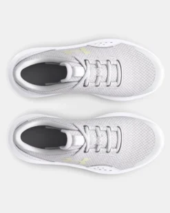 UNDER ARMOUR - SNEAKERS JUNIOR GGS SURGE 4 GS GRIGIE E BIANCHE DAL 35.5 AL 38,  3027108_0100