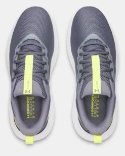 UNDER ARMOUR - SNEAKERS PHADE RN 4 GRIGIE CON DETTAGLI GIALLI DA UOMO, 6010462_0044