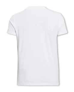UNDER ARMOUR -T-SHIRT MEZZA MANICA OFF CAMPUS CORE SS BIANCA  DA DONNA, 1383648_0100