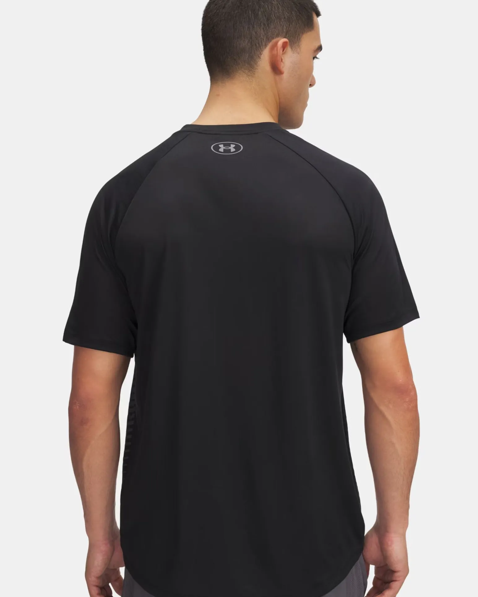 UNDER ARMOUR -T-SHIRT MEZZA MANICA TECH 2.0 SS NERA DA UOMO, 1326413_0001