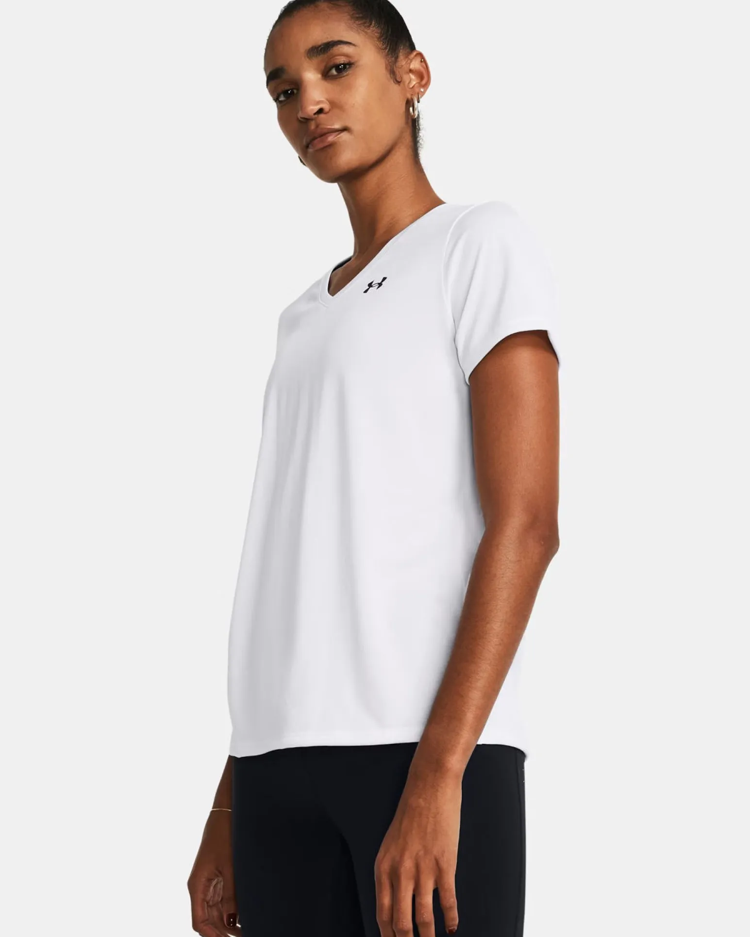 UNDER ARMOUR - T-SHIRT MEZZA MANICA TECH PIXELATE SSC NERA DA DONNA, 1384229_0001