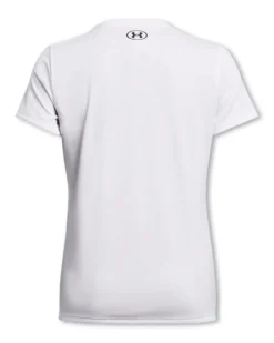 UNDER ARMOUR- T-SHIRT MEZZA MANICA TECH PIXELATE SSC BIANCA DA DONNA, 1384229_0100