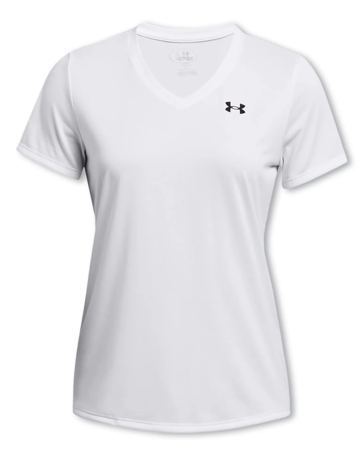UNDER ARMOUR - T-SHIRT MEZZA MANICA TECH PIXELATE SSC NERA DA DONNA, 1384229_0001