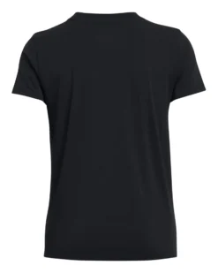 UNDER ARMOUR-T-SHIRT MEZZA MANICA OFF CAMPUS CORE SS NERA DA DONNA, 1383648_0001