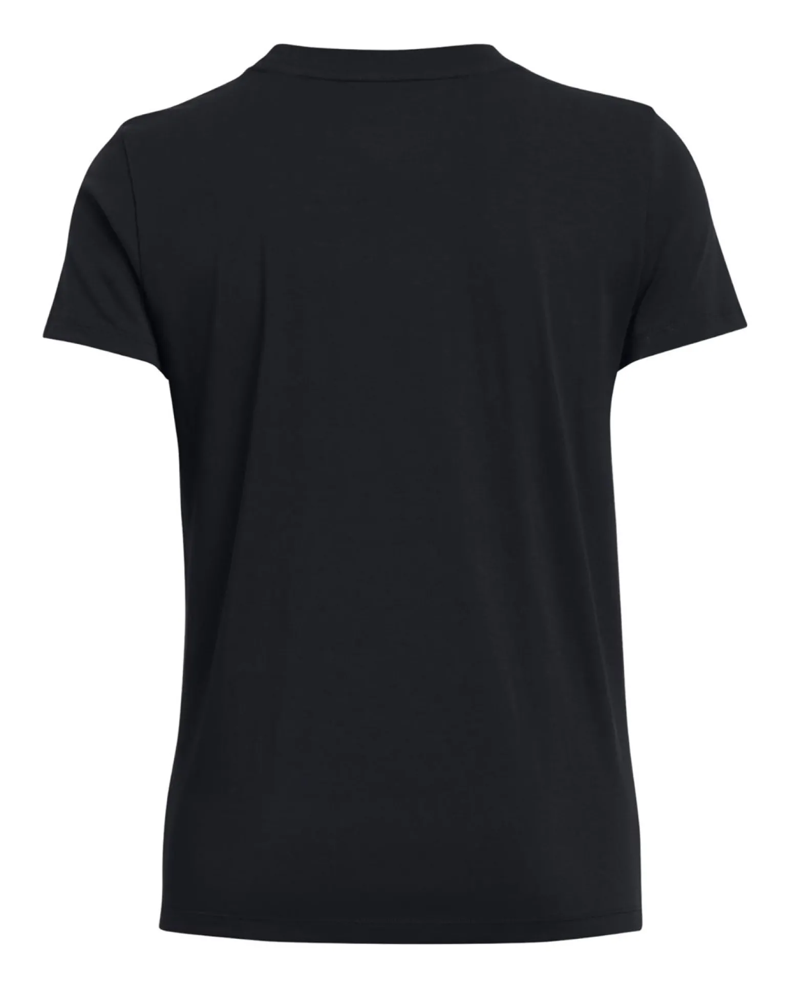 UNDER ARMOUR-T-SHIRT MEZZA MANICA OFF CAMPUS CORE SS NERA DA DONNA, 1383648_0001