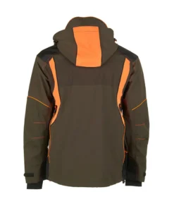 UNIVERS - GIUBBINO DA CACCIA X-PRO MASTER VERDE E ARANCIONE U-TEX IMPERMEABILE