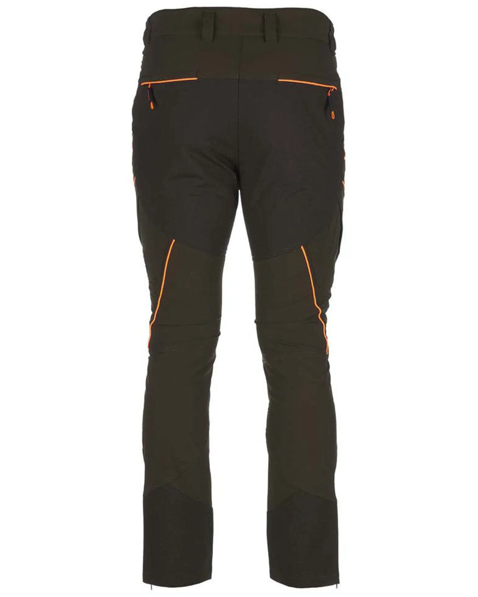 UNIVERS - Pantalone ALPI 4-WAY STRETCH verde/arancione da uomo - 92569392