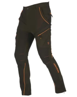 UNIVERS - Pantalone ALPI 4-WAY STRETCH verde/arancione da uomo - 92569392