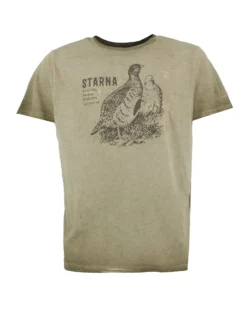 UNIVERS - T-shirt verde STARNA