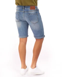 UOMO BERMUDA JEANS 5 TASCHE