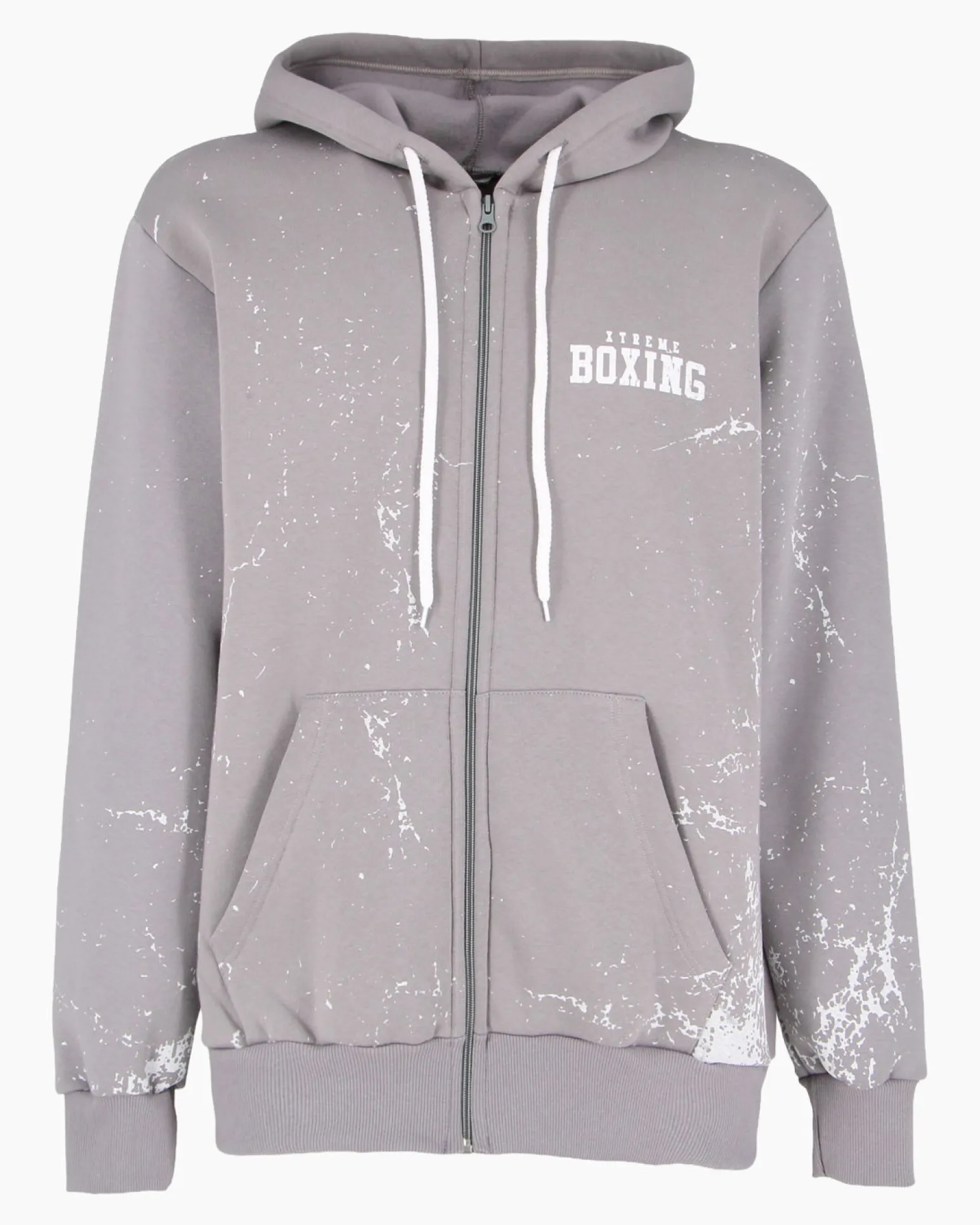 UOMO FELPA CON ZIP E CAPPUCCIO