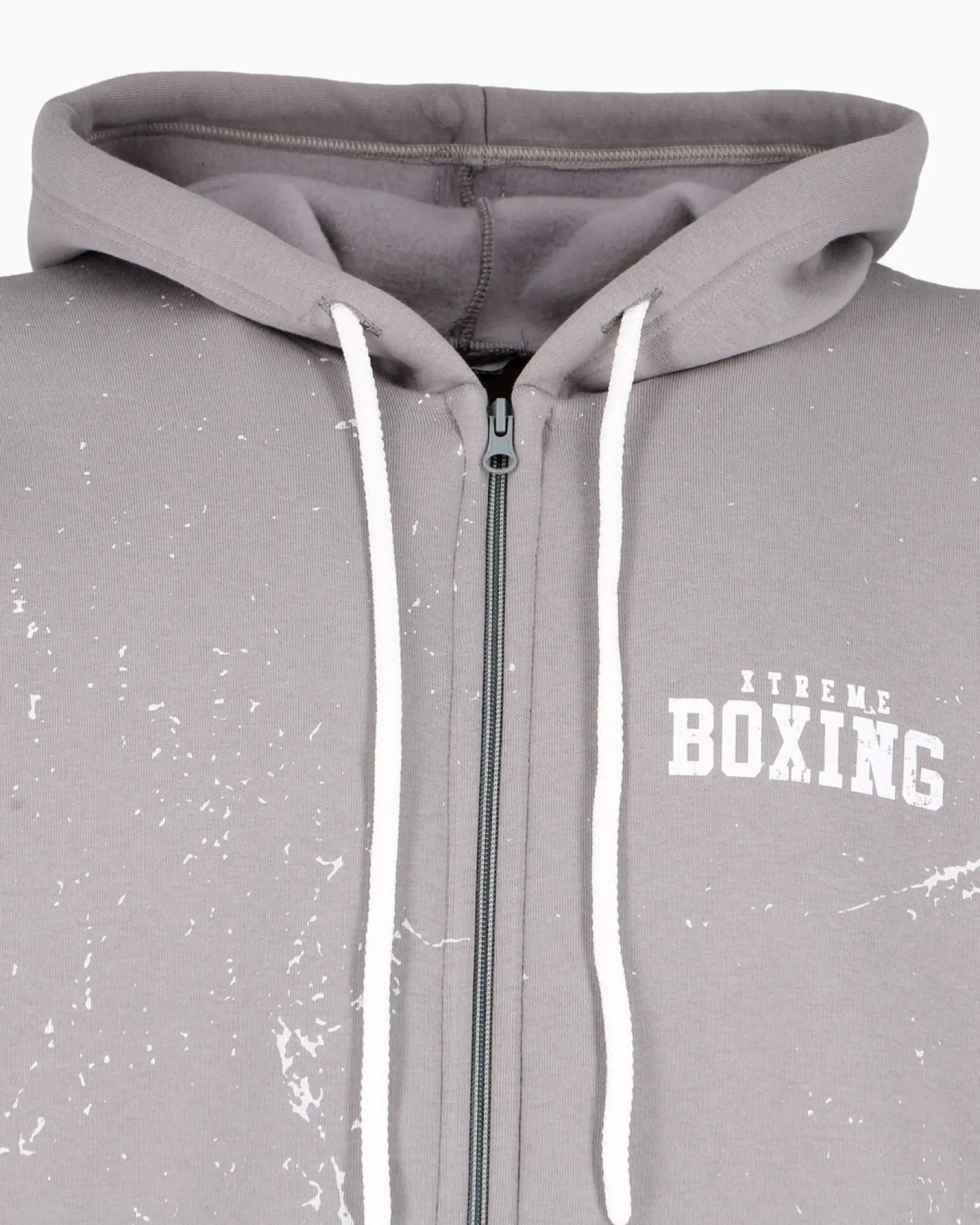 UOMO FELPA CON ZIP E CAPPUCCIO