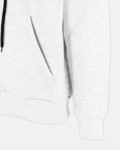 UOMO FELPA CON ZIP E CAPPUCCIO
