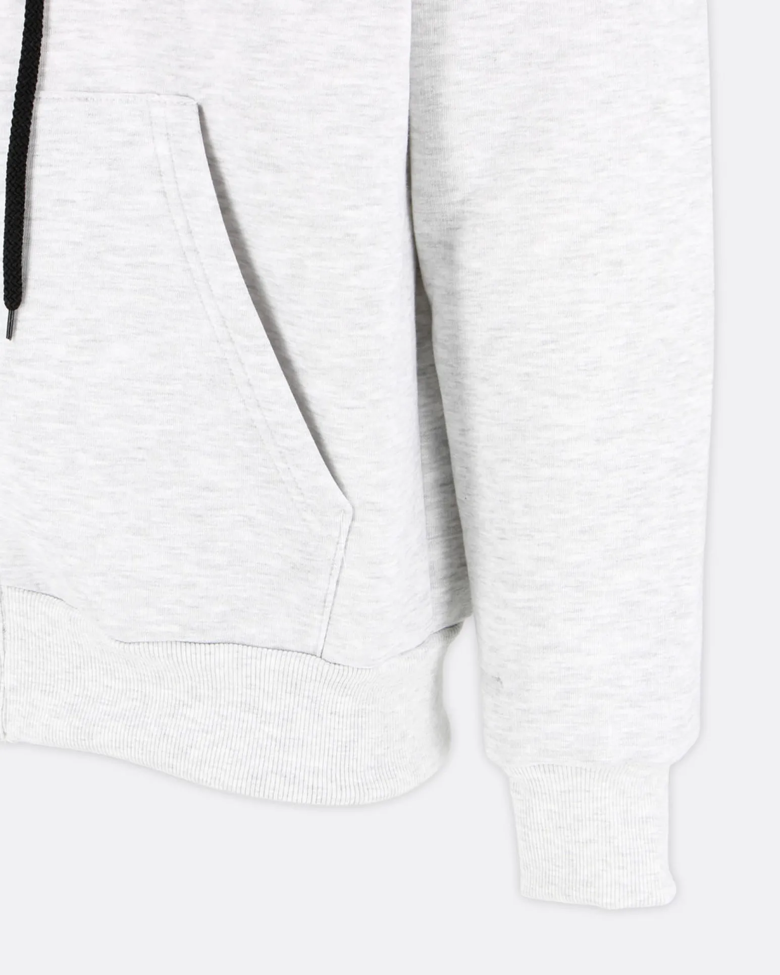 UOMO FELPA CON ZIP E CAPPUCCIO