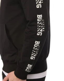 UOMO FELPA FULL ZIP CON CAPPUCCIO