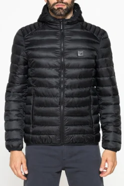 UOMO GIUBBINO FULL ZIP CON CAPPUCCIO