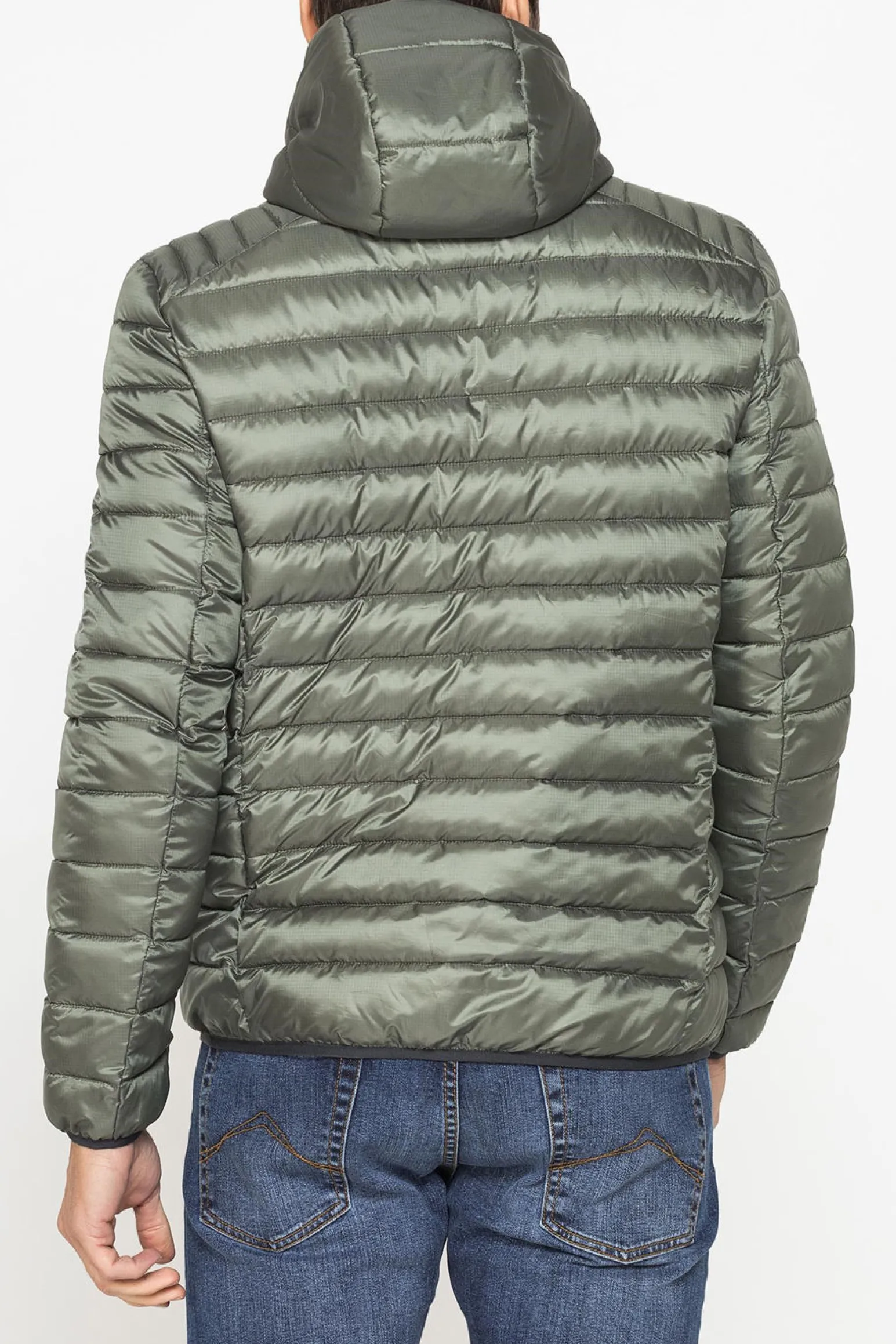 UOMO GIUBBINO FULL ZIP CON CAPPUCCIO