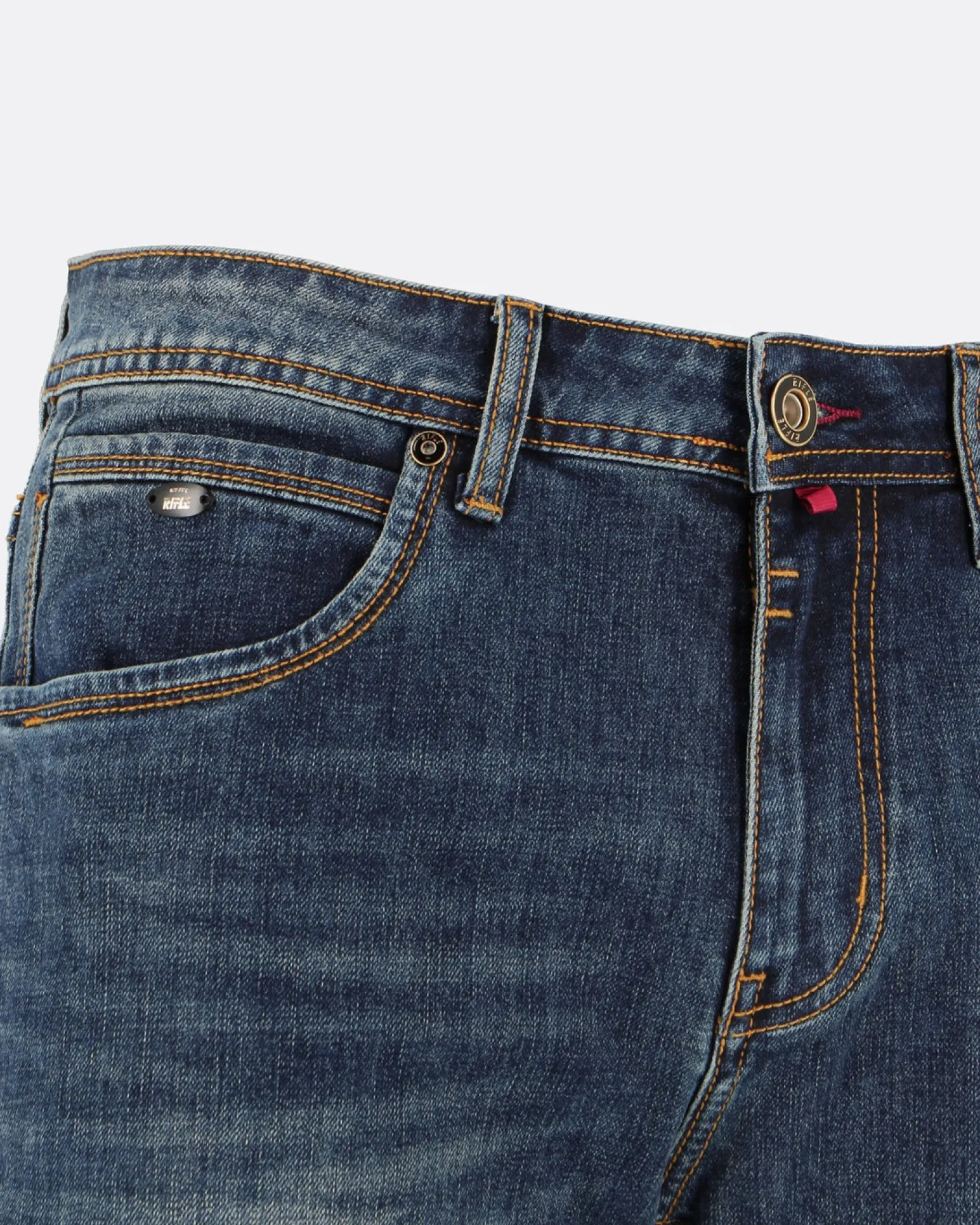 UOMO JEANS 5 TASCHE LAVATO SCURO