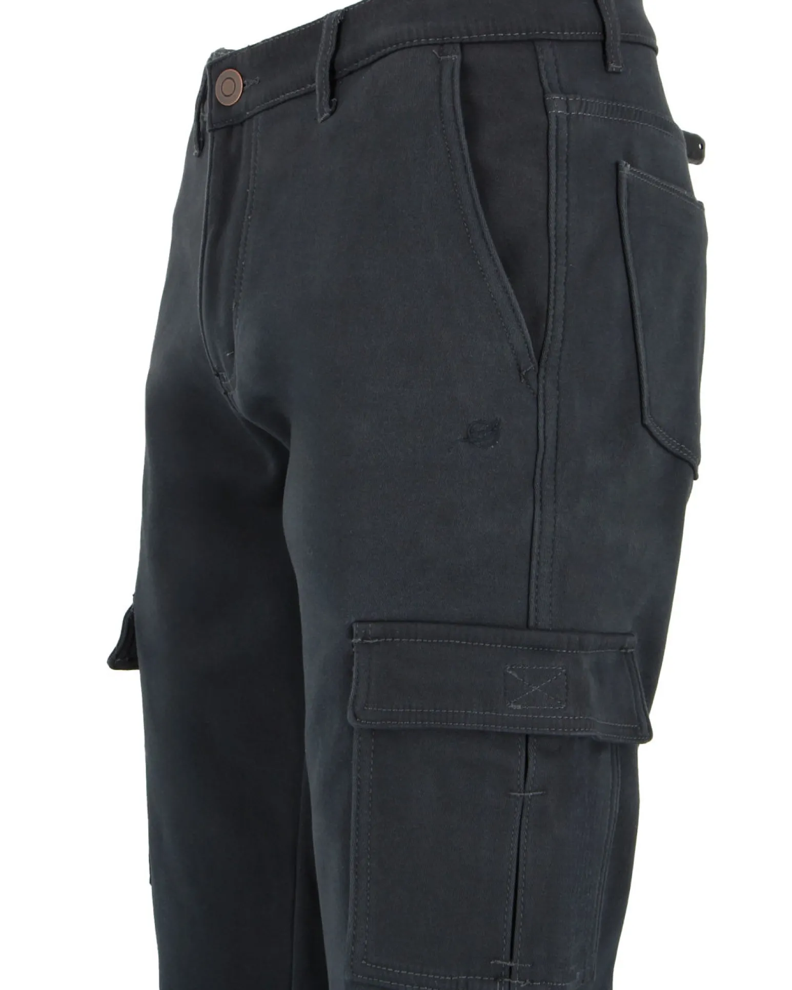 UOMO PANTALONE CARGO ELAST INTERNO PILE