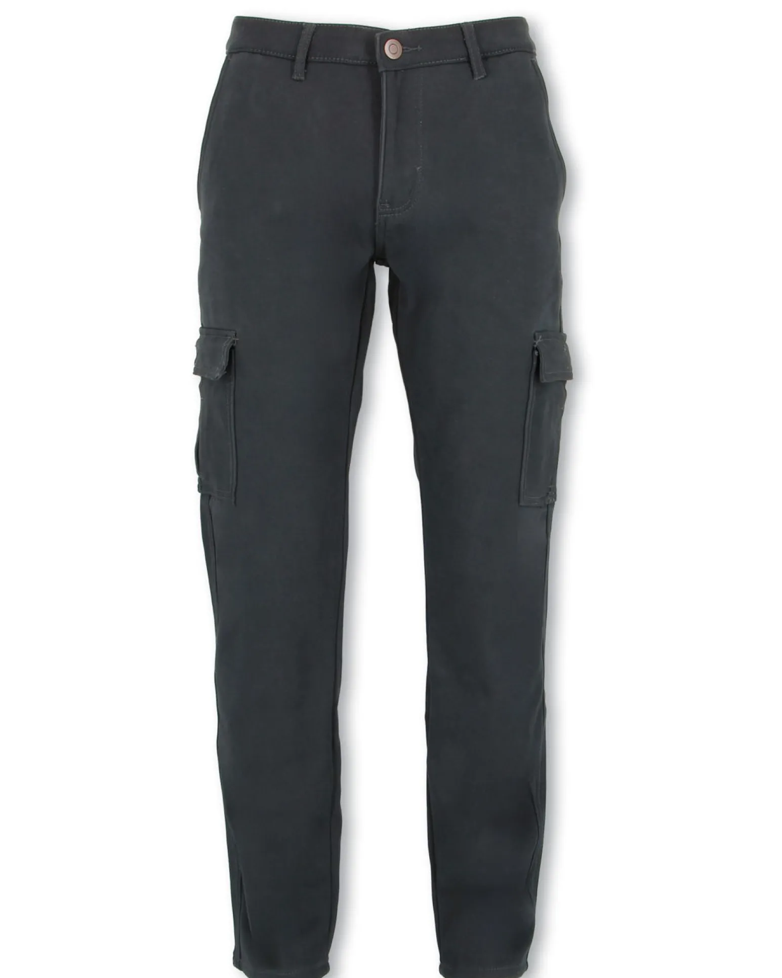 UOMO PANTALONE CARGO ELAST INTERNO PILE