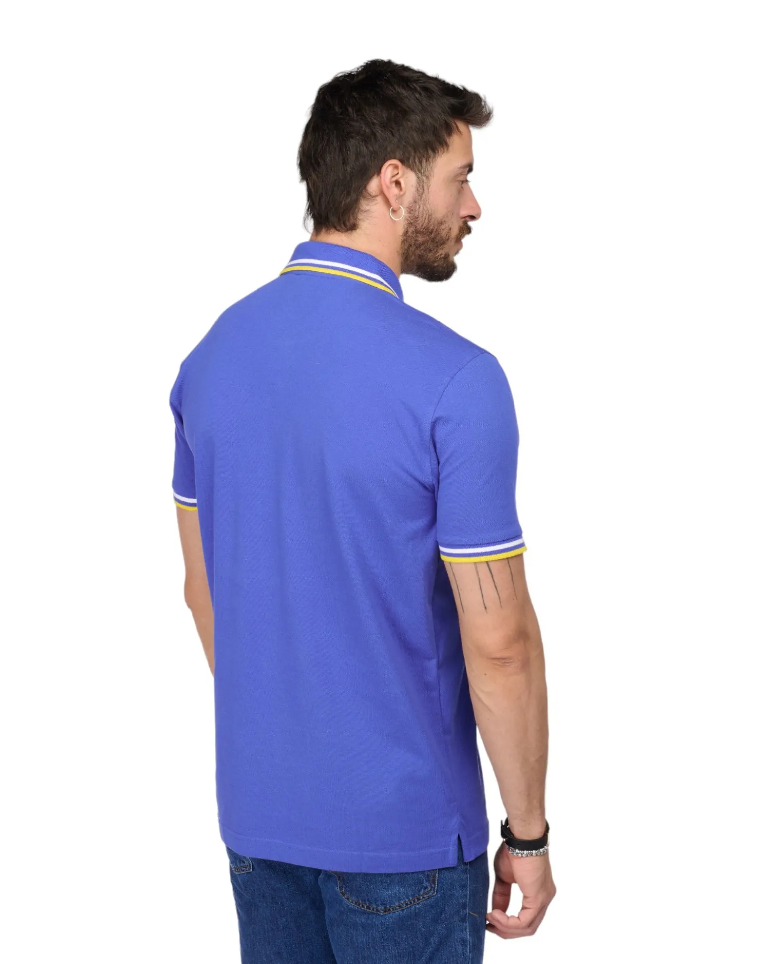 UOMO POLO MANICA OCRTA PIQUET REGULAR
