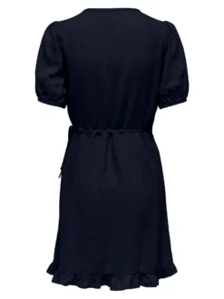 VESTITINO MEZZA MANICA SAY SS WRAP LINEN