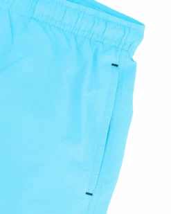 WAIKIKI RUN - BOXER DA MARE AZZURRO CON DETTAGLI BLU, MENELAO