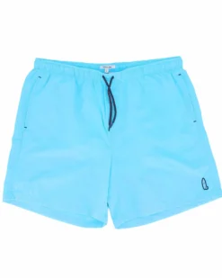 WAIKIKI RUN - BOXER DA MARE AZZURRO CON DETTAGLI BLU, MENELAO