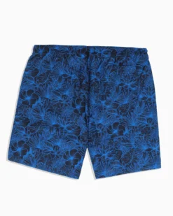 WAIKIKI RUN - BOXER MARE NERI CON DETTAGLI GRAFICI BLU SCURO ELETTRICI DA UOMO, MARTE