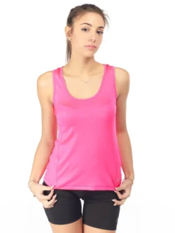 WAIKIKI RUN - CANOTTA SPORTIVA FUXIA FLUO DA DONNA - IRMA