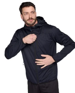 WAIKIKI RUN - GIUBBINO CON CAPPUCCIO BORTOLO SOFTSHELL - BORTOLO AU01777_A2050