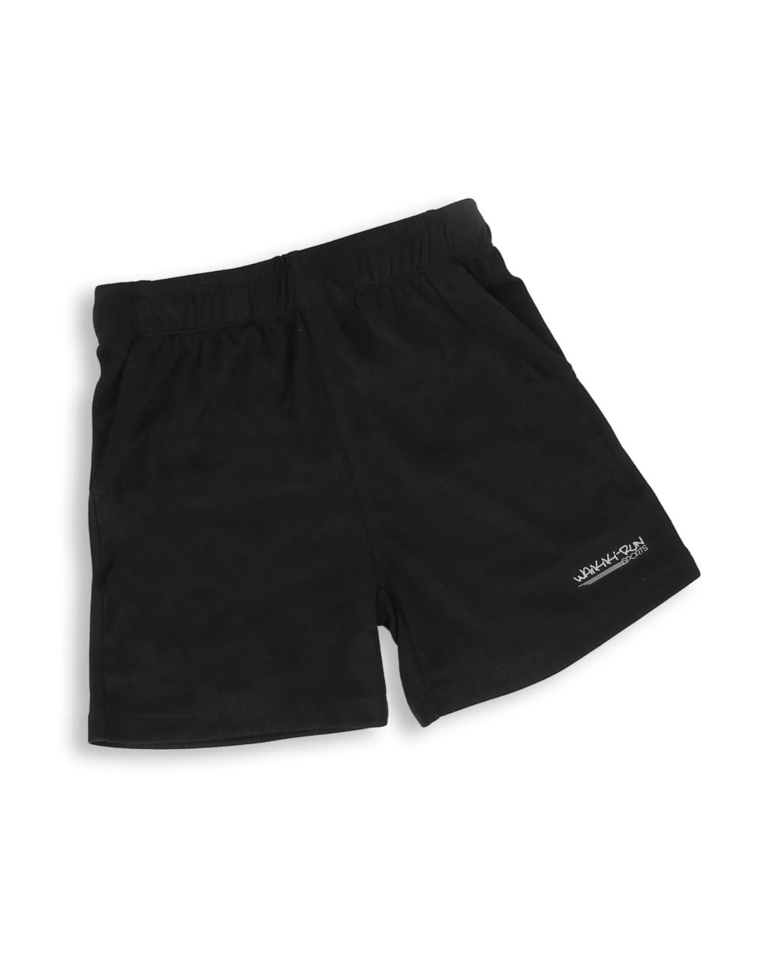 WAIKIKI RUN - PANTALONCINO DA RUNNING JUNIOR ( 4-13 ANNI) NERO, SEDANO