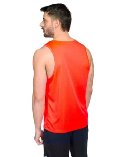 WAIKIKI RUN - SMANICATO DA RUNNING IN MESH TRASPIRANTE DA UOMO - ARMIDO AU01748_A9100