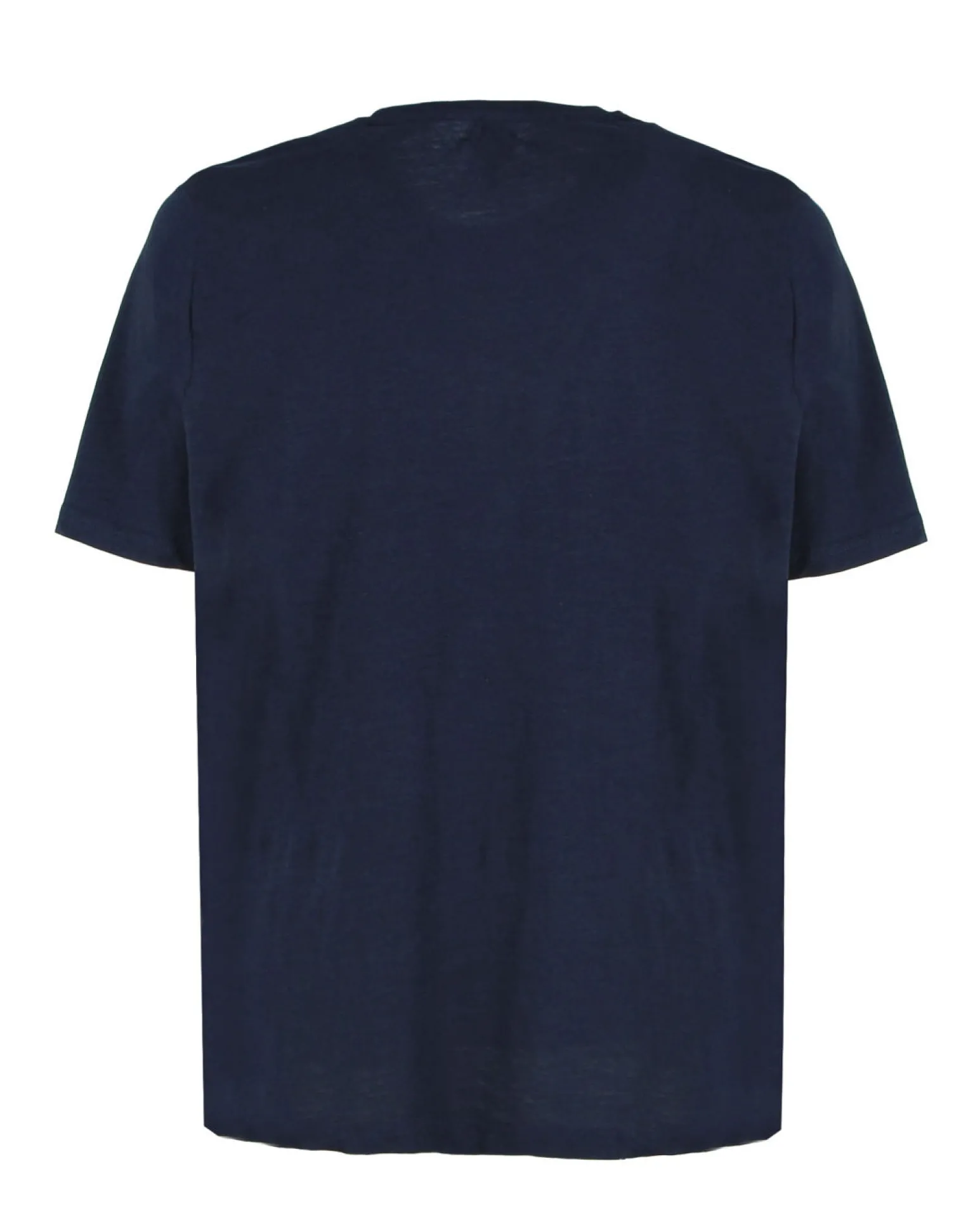 WAIKIKI RUN - T-SHIRT MEZZA MANICA CON TASCHINO BLU CON DETTAGLI FLOREALI, URANIO