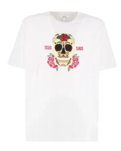 WAIKIKI RUN - T-SHIRT MEZZA MANICA BIANCA CON DETTAGLI GRAFICI TENERIFE DA UOMO - NETTUNO